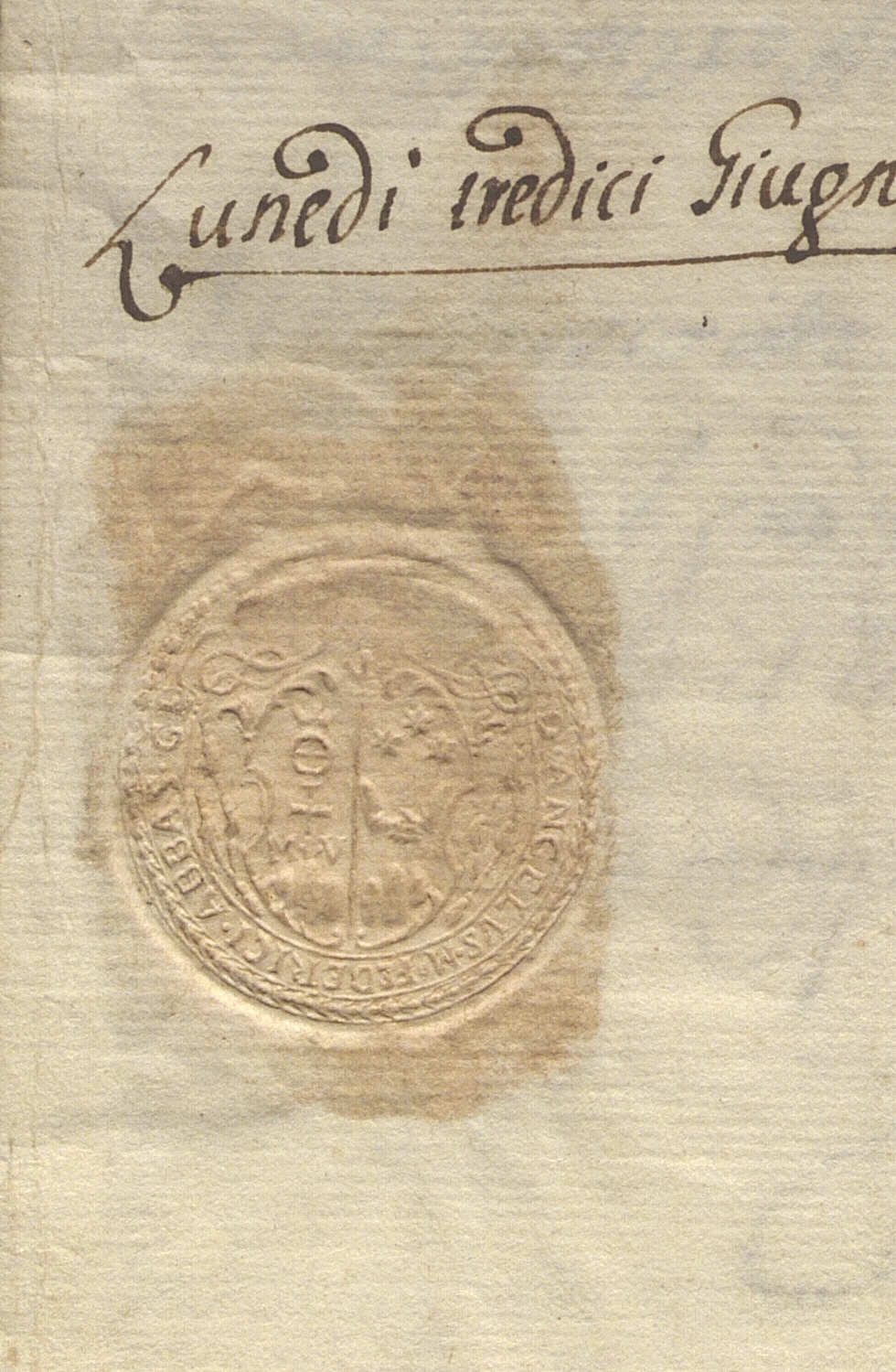 Sigillo di Angelo M. Federici