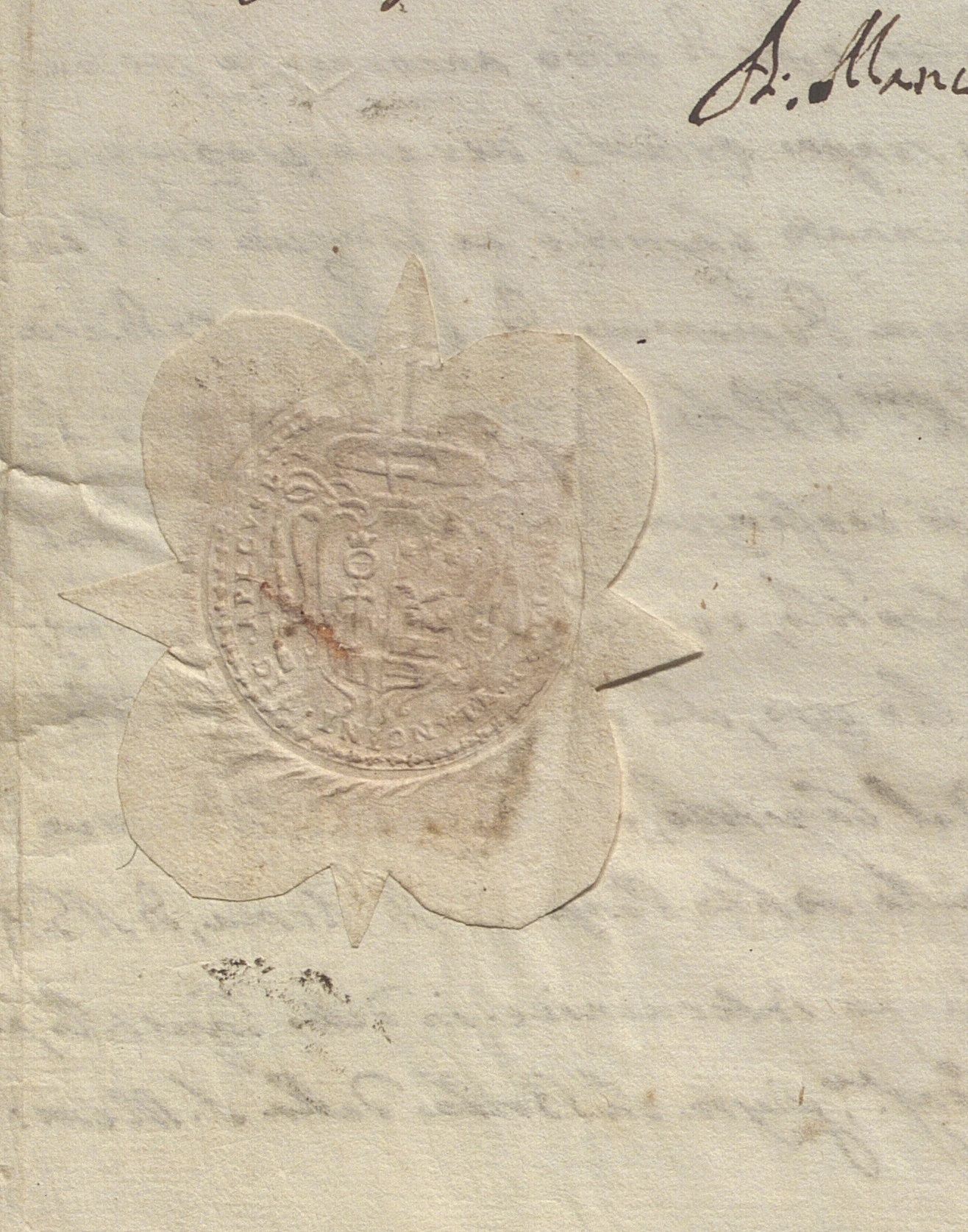 Sigillo di Angelo M. Mancini