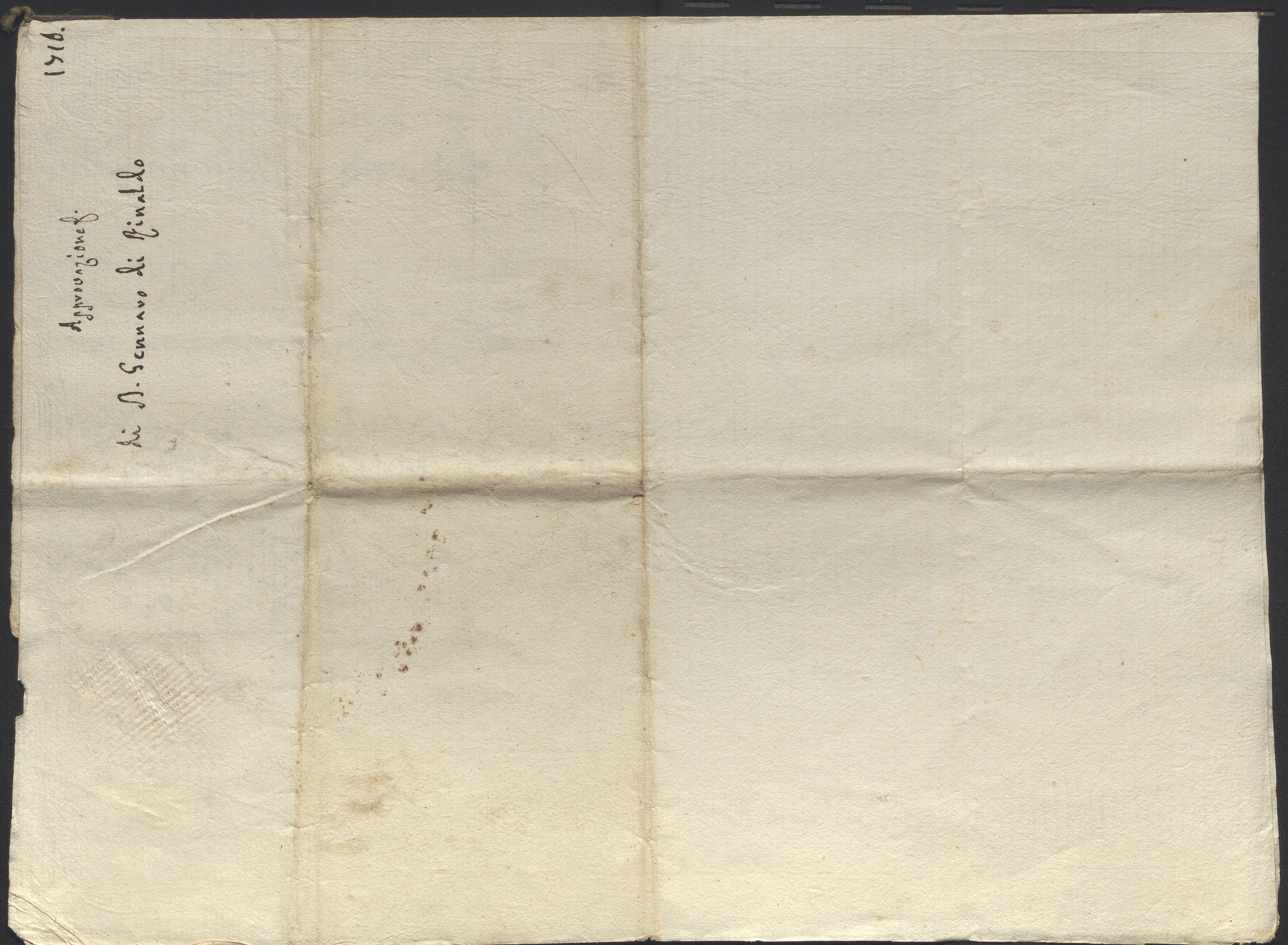Documento d’archivio relativo a Giovanni Battista Brancia