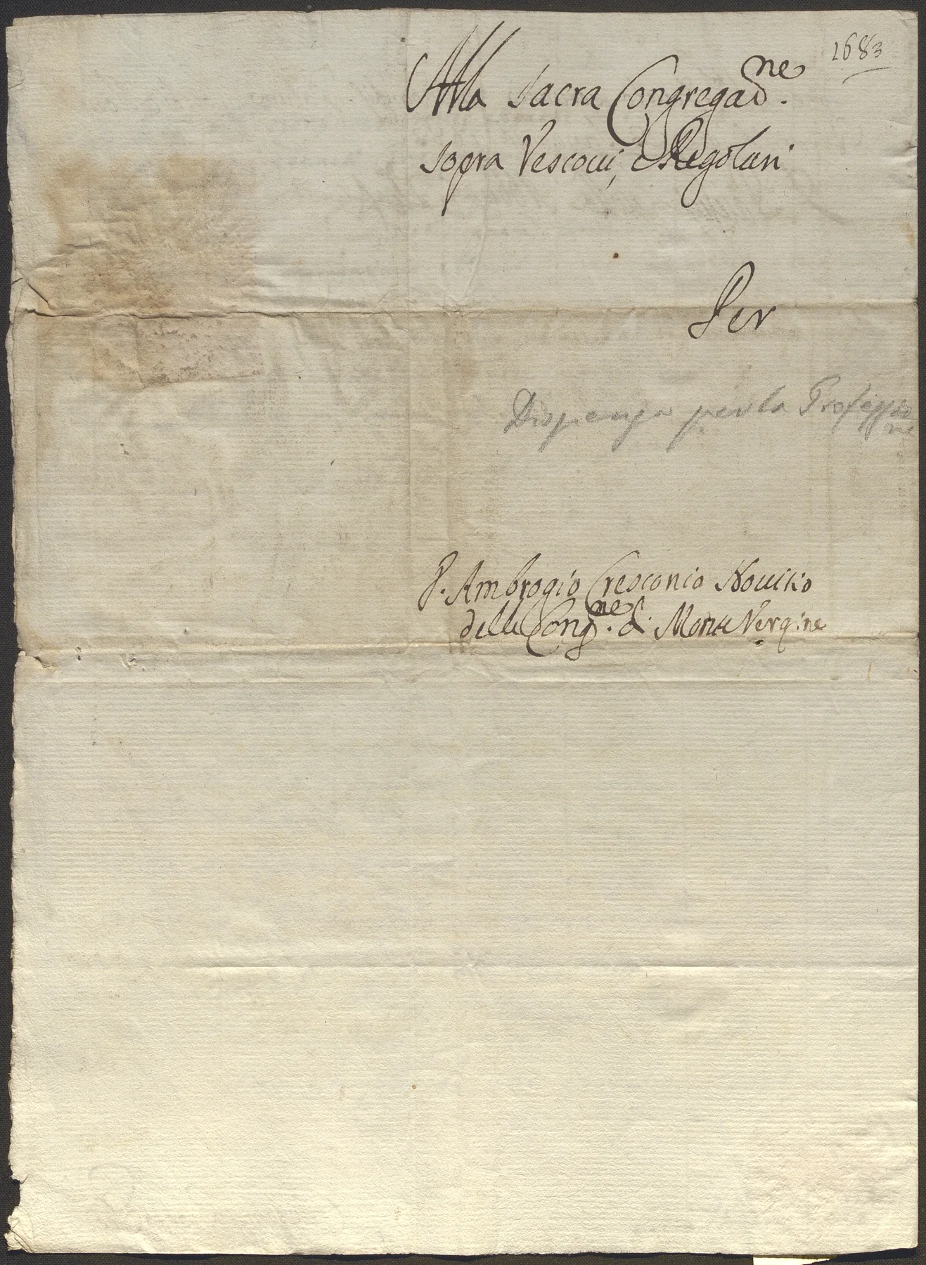 Documento d’archivio relativo a Paolo Faiella, 0006