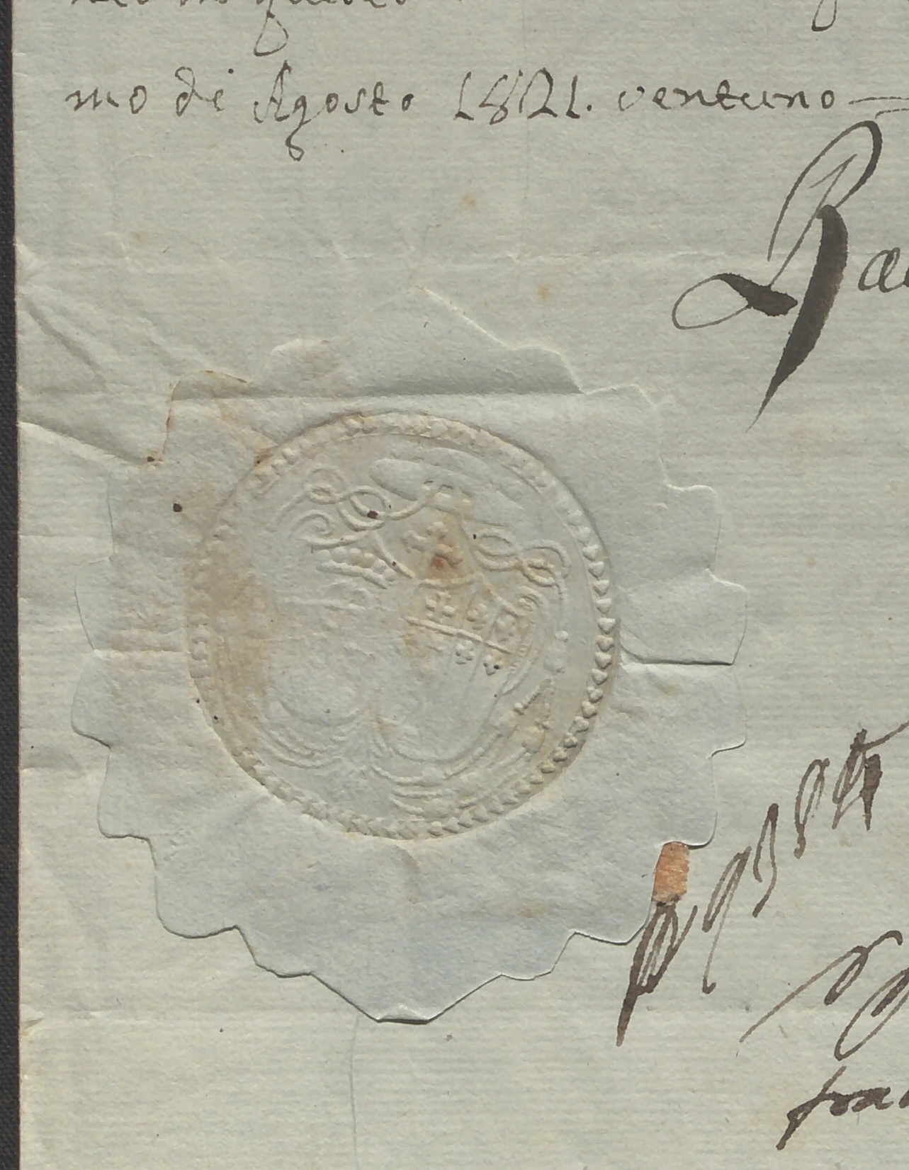 Sigillo di Raimondo Morales